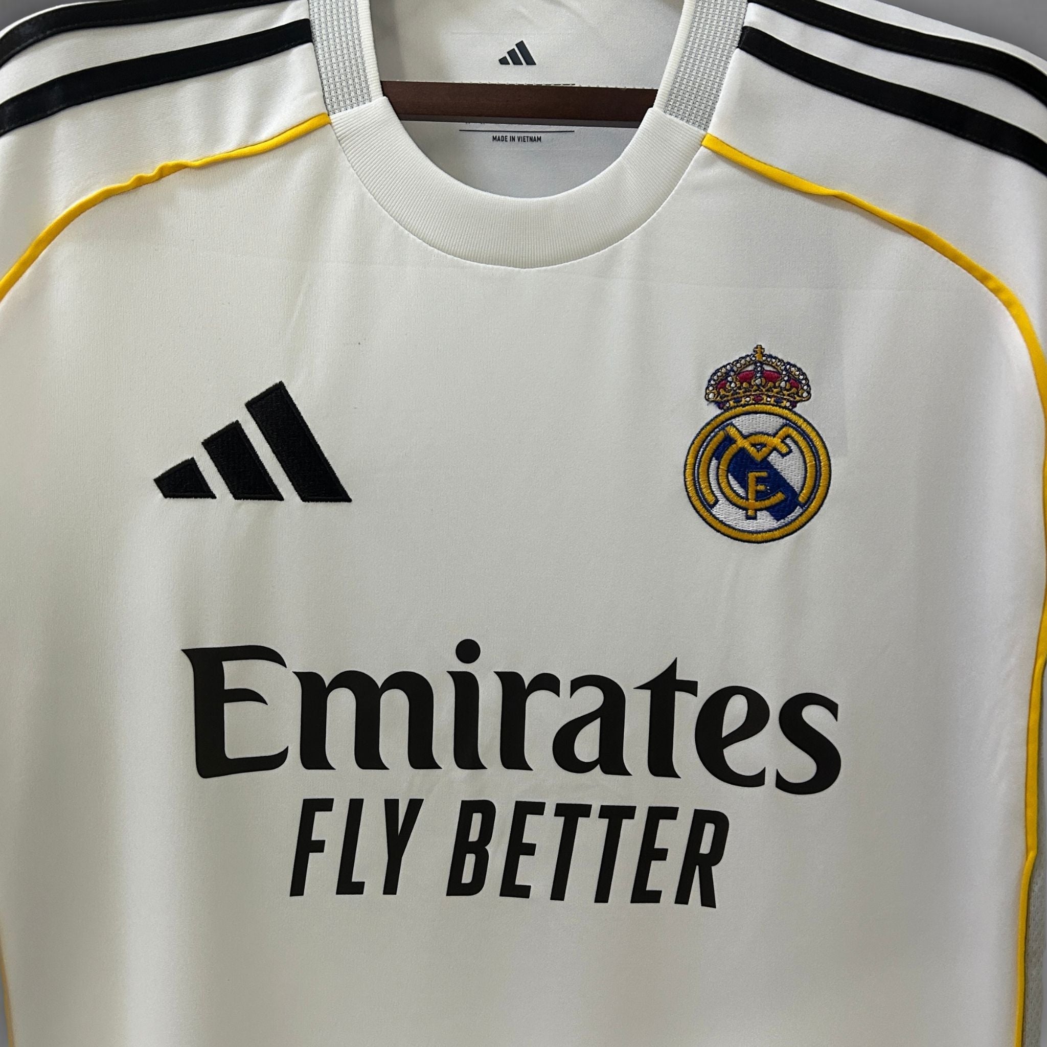25/26 Real Madrid Home Kit from FootballPrestige.shop - Premium Concept kits