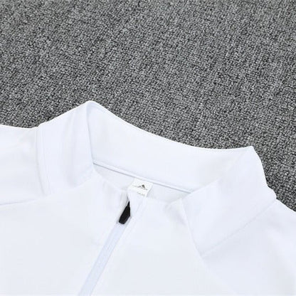 25/26 Real Madrid Home Tracksuit - Premium Quality Jersey at FootballPrestige.com