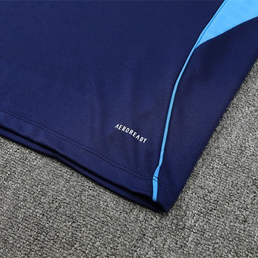 25/26 Real Madrid Training Blue Kids Size Tracksuit from FootballPrestige.shop - Premium Concept kits
