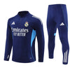 25/26 Real Madrid Training Blue Kids Size Tracksuit from FootballPrestige.shop - Premium Concept kits