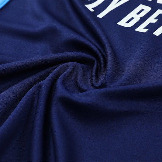25/26 Real Madrid Training Blue Kids Size Tracksuit - Premium Quality Jersey at FootballPrestige.com