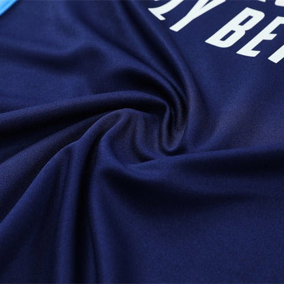 25/26 Real Madrid Training Blue Kids Size Tracksuit - Premium Quality Jersey at FootballPrestige.com