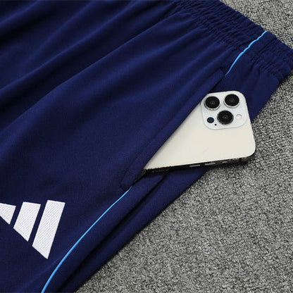 25/26 Real Madrid Training Blue Kids Size Tracksuit - Premium Quality Jersey at FootballPrestige.com
