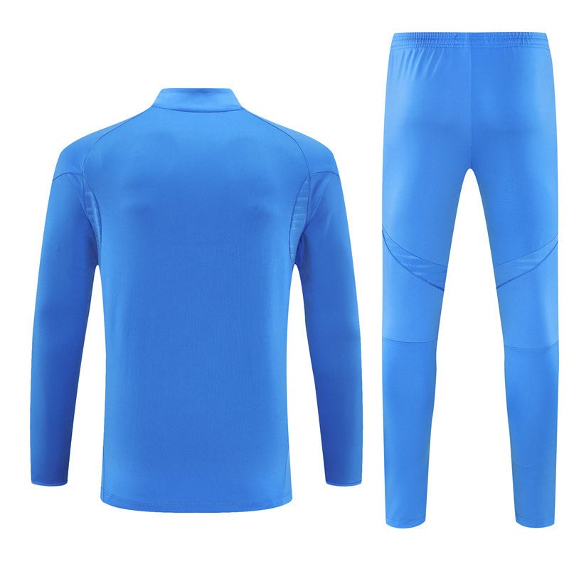 25/26 Real Madrid Training Light Blue Kids Size Tracksuit from FootballPrestige.shop - Premium Concept kits