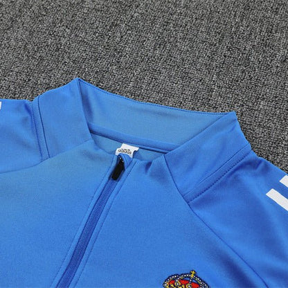 25/26 Real Madrid Training Light Blue Kids Size Tracksuit - Premium Quality Jersey at FootballPrestige.com