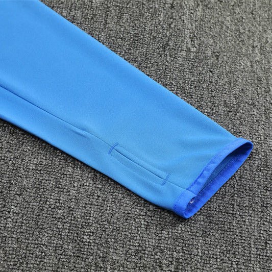 25/26 Real Madrid Training Light Blue Kids Size Tracksuit - Premium Quality Jersey at FootballPrestige.com