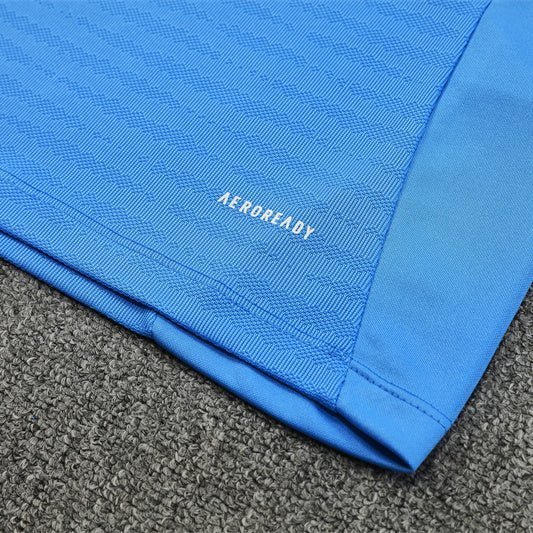 25/26 Real Madrid Training Light Blue Tracksuit from FootballPrestige.shop - Premium Concept kits