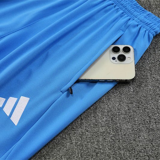 25/26 Real Madrid Training Light Blue Tracksuit from FootballPrestige.shop - Premium Concept kits