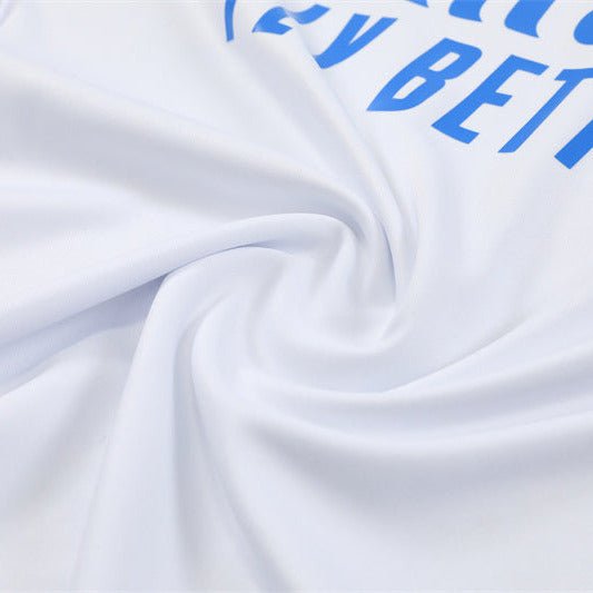 25/26 Real Madrid Training White/Light Blue Kids Size Tracksuit - Premium Quality Jersey at FootballPrestige.com