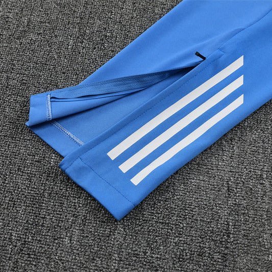 25/26 Real Madrid Training White/Light Blue Tracksuit from FootballPrestige.shop - Premium Concept kits