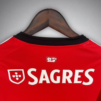 25/26 SL Benfica Home Long Sleeve Kit - Premium Quality Jersey at FootballPrestige.com