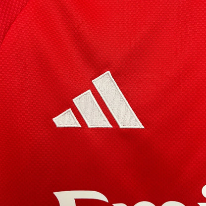 25/26 SL Benfica Home Long Sleeve Kit - Premium Quality Jersey at FootballPrestige.com