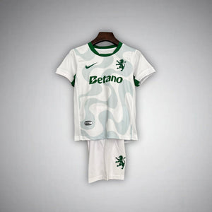 25/26 Sporting CP Fourth Kids Size Kit from FootballPrestige.shop - Premium Concept kits