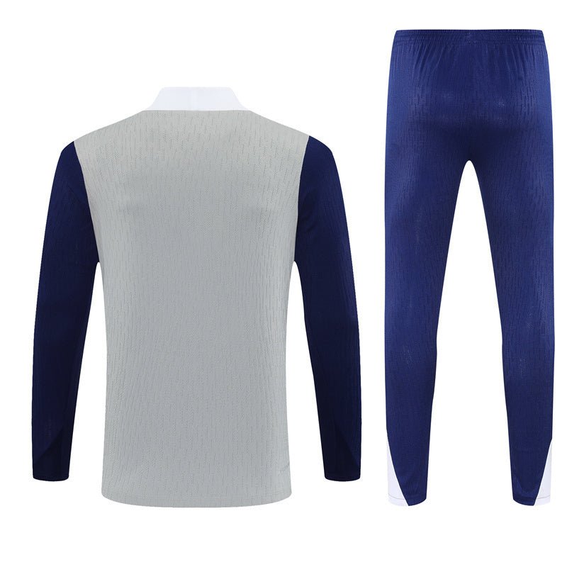 25/26 Tottenham Hotspur Grey Tracksuit from FootballPrestige.shop - Premium Concept kits