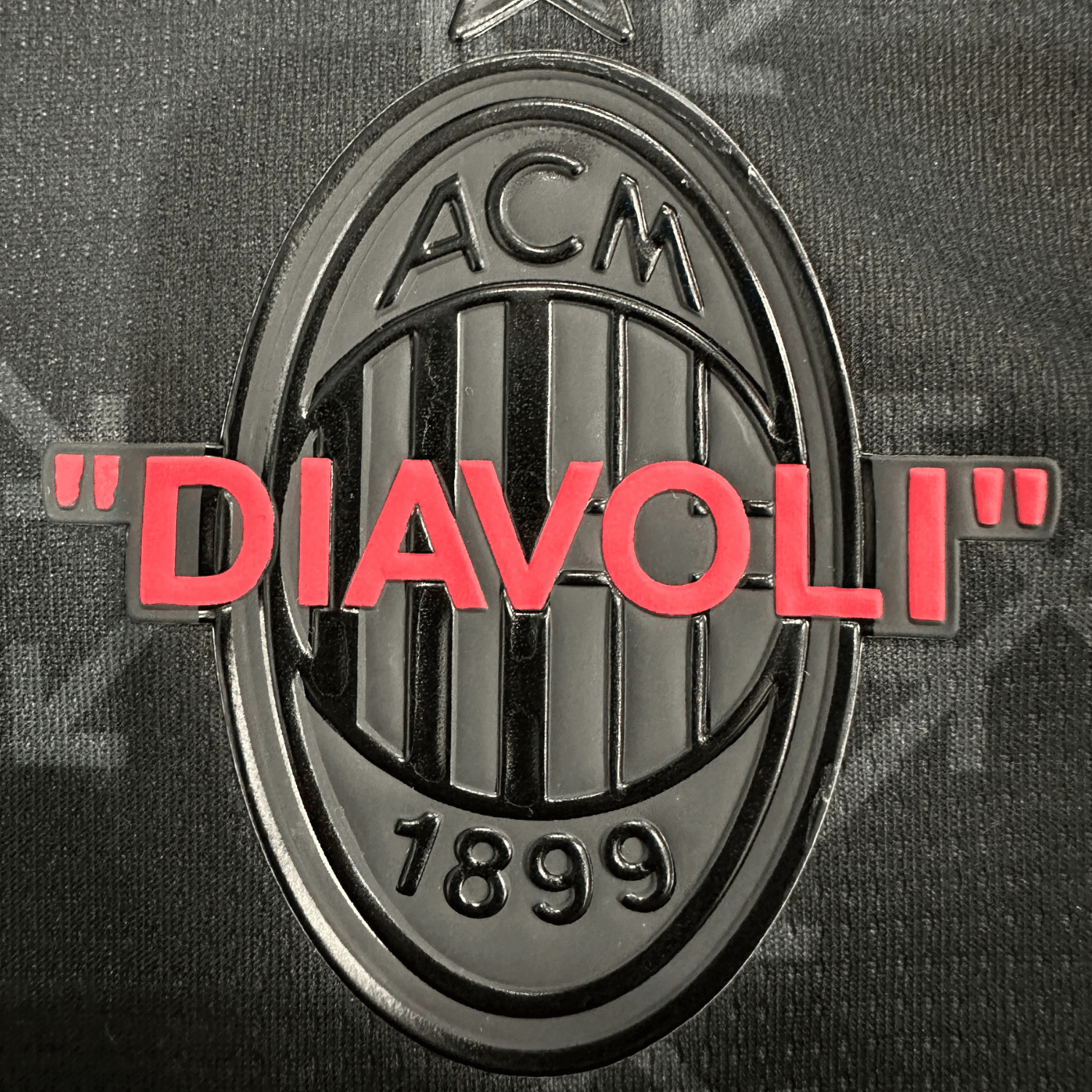 AC Milan x Off - White "Diavoli" Premium Kit from FootballPrestige.shop - Premium Concept kits