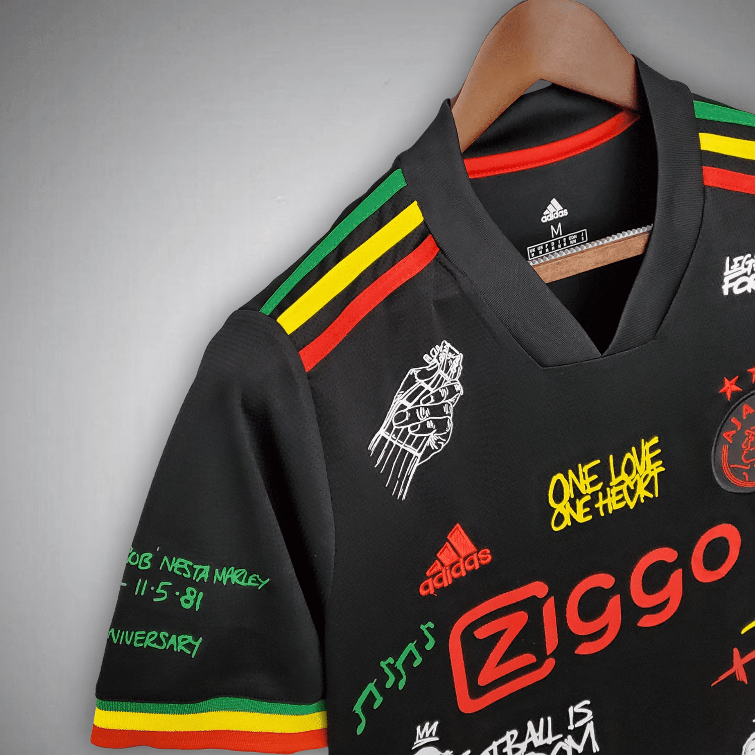Ajax "Bob Marley" Premium Kit from FootballPrestige.shop - Premium Concept kits