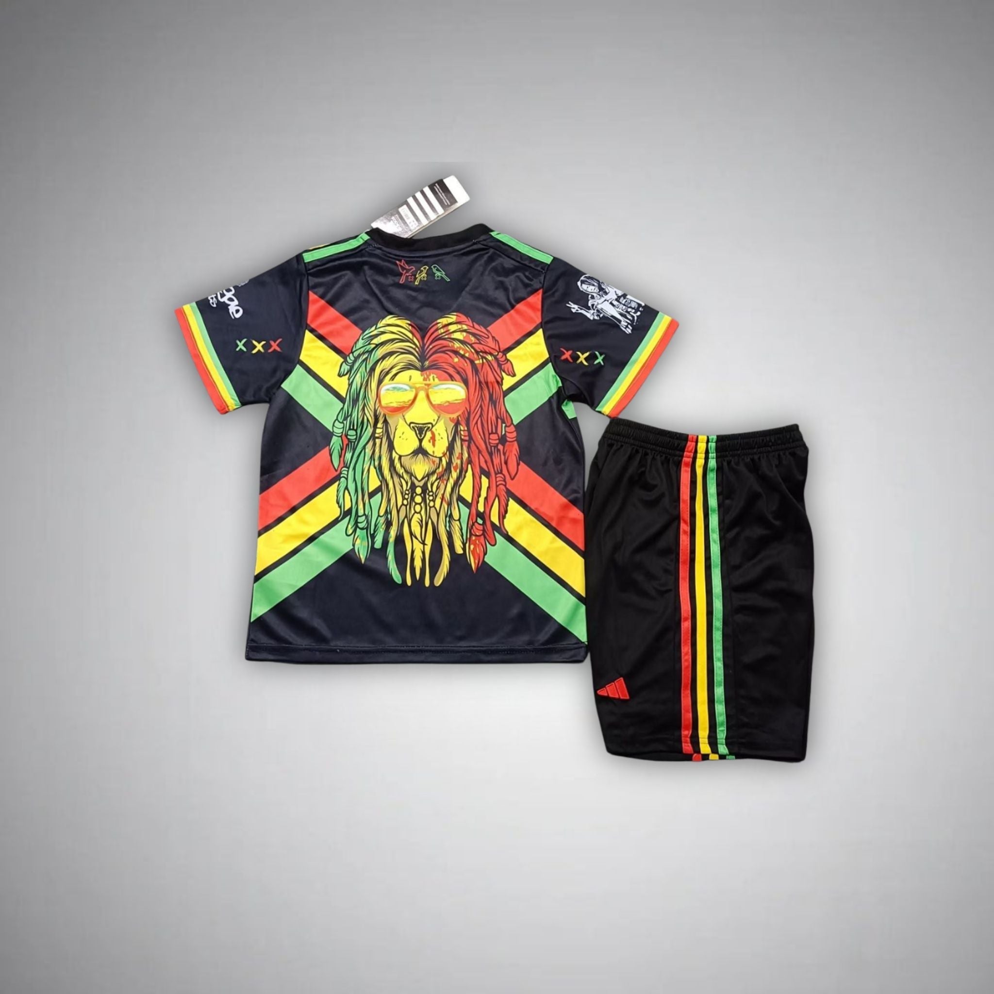 Ajax "Reggaeton" Premium Kids Size Kit from FootballPrestige.shop - Premium Concept kits