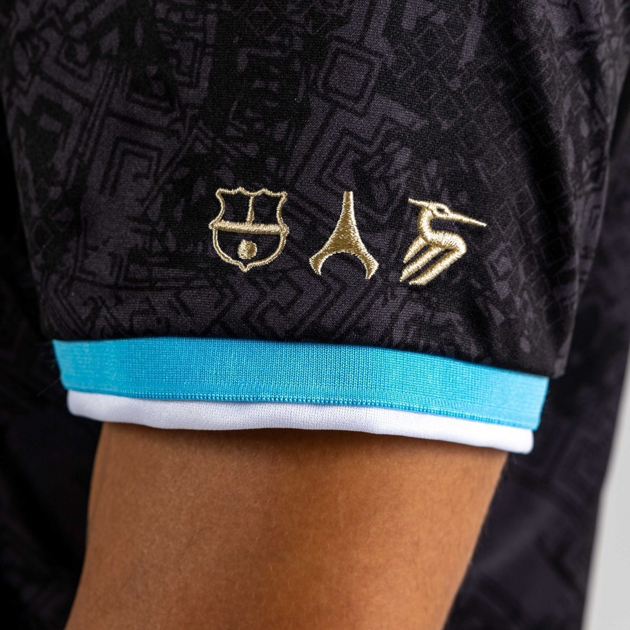 Argentina "La Pulga" Premium Black Kit from FootballPrestige.shop - Premium Concept kits