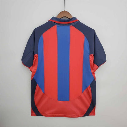 Barcelona 2003 - 2004 Retro Home Kit - Premium Quality Jersey at FootballPrestige.com