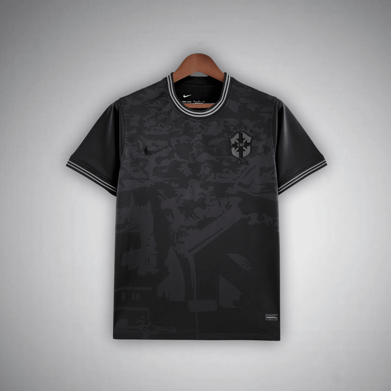 Brazil "Blackout" Premium Kit from FootballPrestige.shop - Premium Concept kits