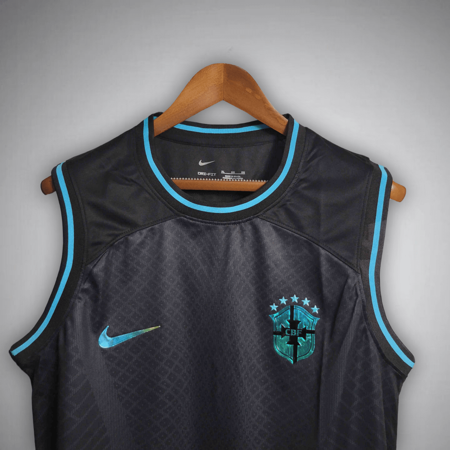 Brazil "Emerald Nights" Premium Tank Top from FootballPrestige.shop - Premium Concept kits