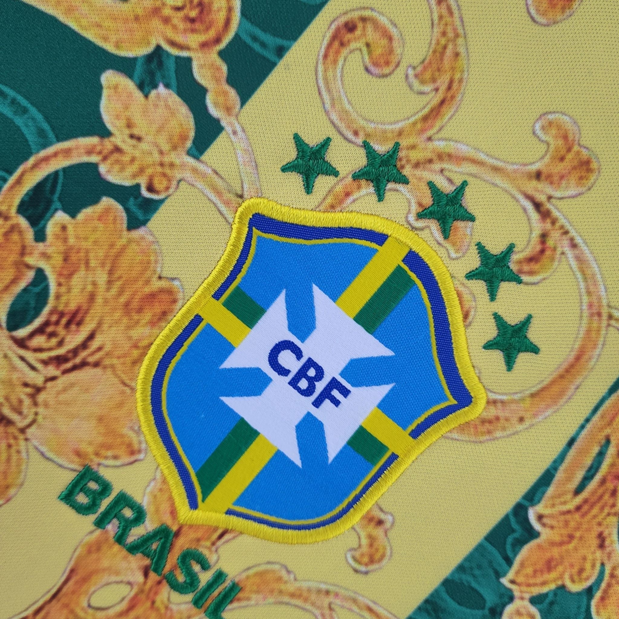 Brazil "Flor de Jogo" Premium Kit from FootballPrestige.shop - Premium Concept kits