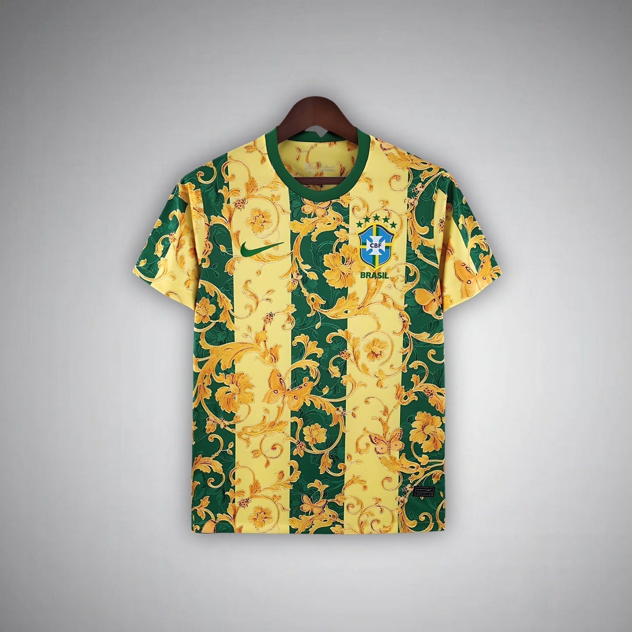 Brazil "Flor de Jogo" Premium Kit from FootballPrestige.shop - Premium Concept kits