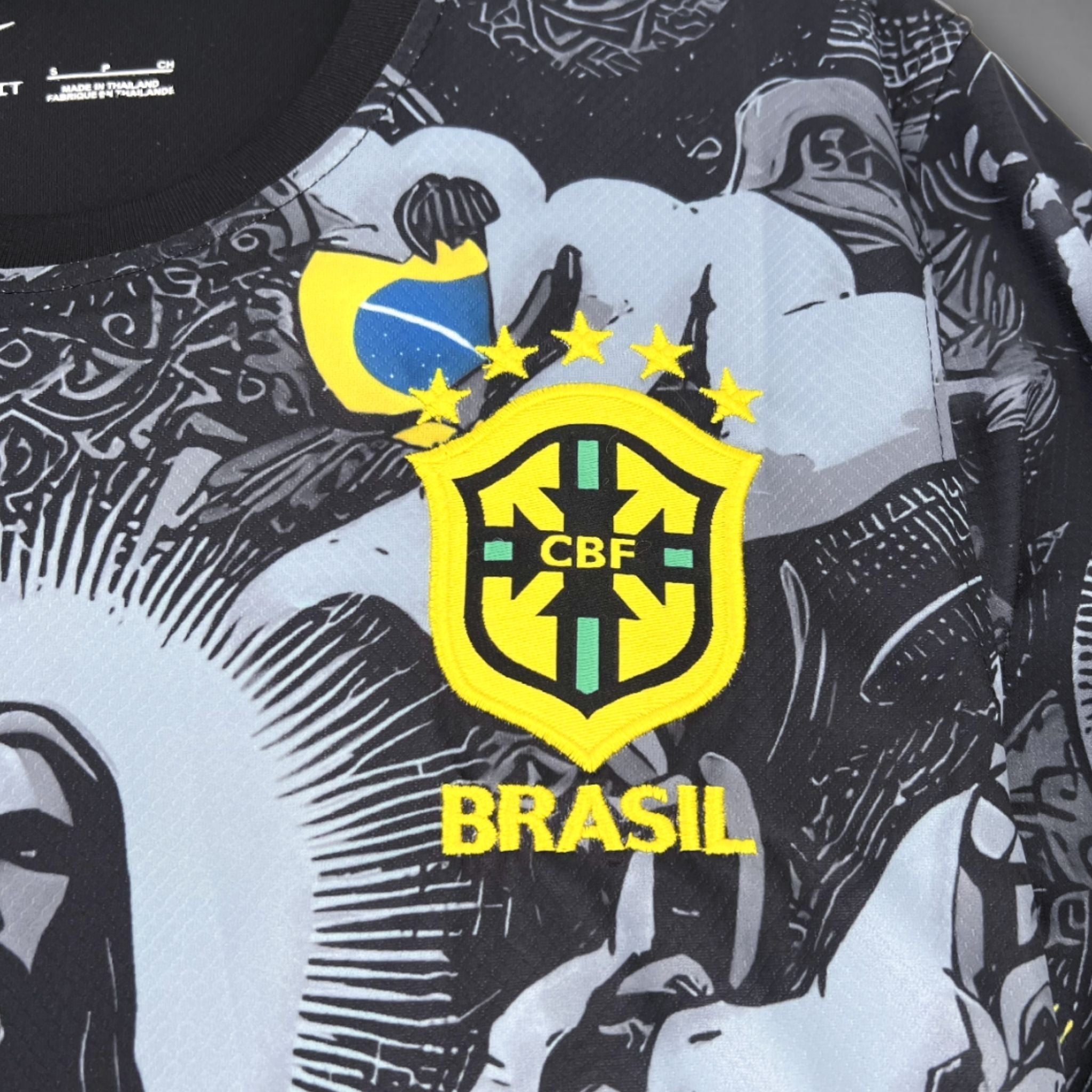 Brazil "Jesus" Premium Kit from FootballPrestige.shop - Premium Concept kits