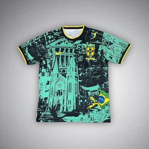 Brazil "Luz da Favela" Premium Kit from FootballPrestige.shop - Premium Concept kits