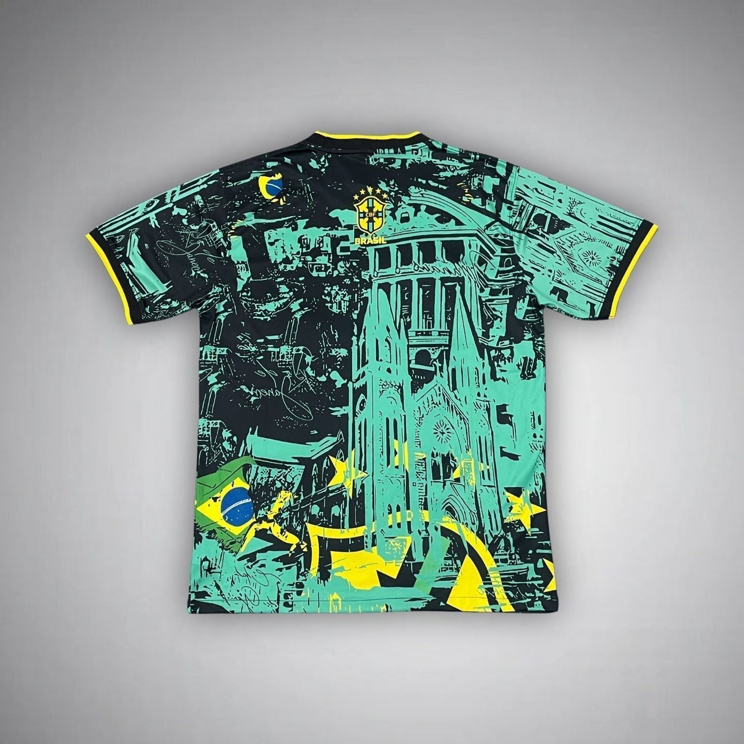Brazil "Luz da Favela" Premium Kit from FootballPrestige.shop - Premium Concept kits