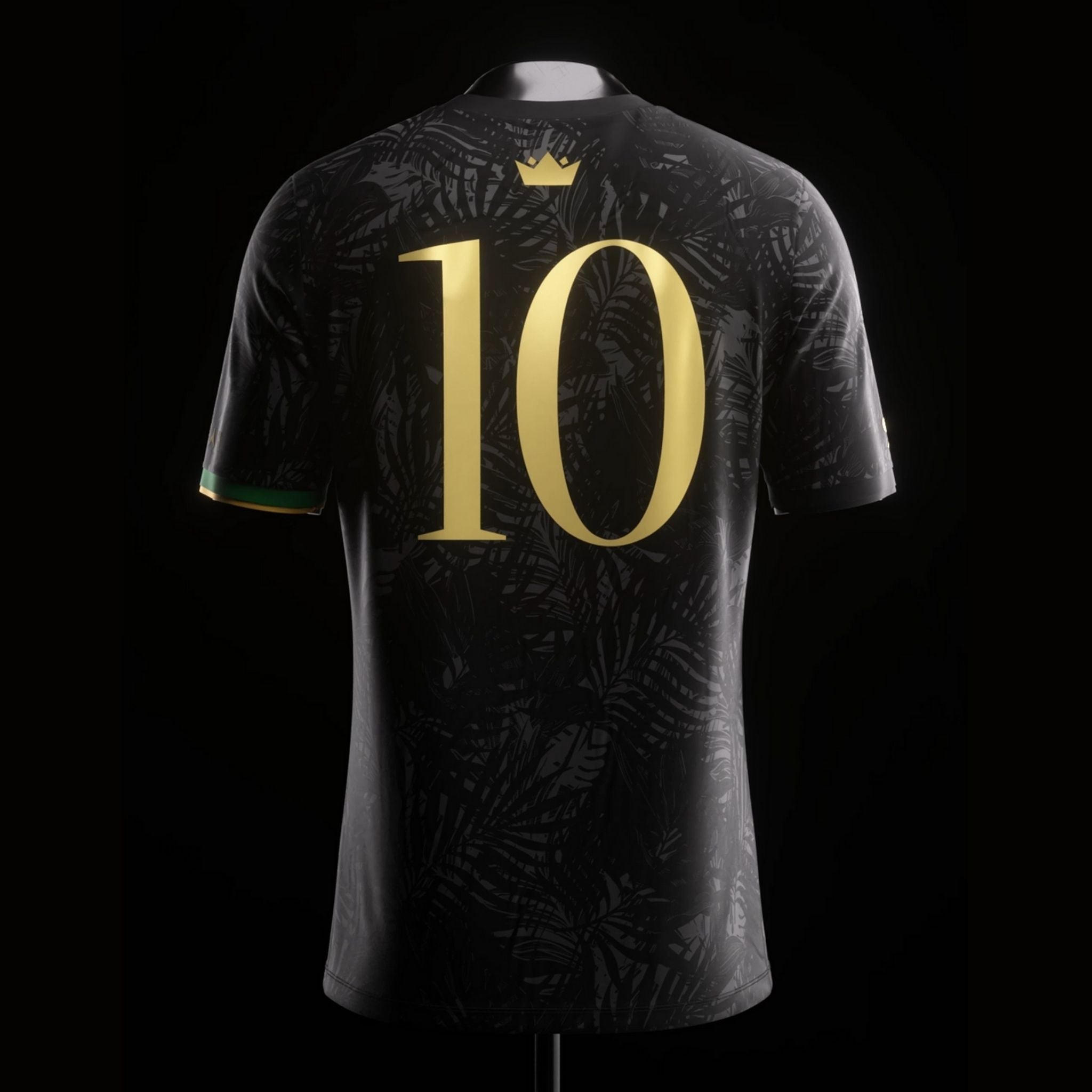 Brazil "The Prince" Premium Black Kit from FootballPrestige.shop - Premium Concept kits