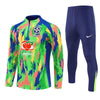 Brazil "Tropical Inferno" Premium Tracksuit from FootballPrestige.shop - Premium Concept kits