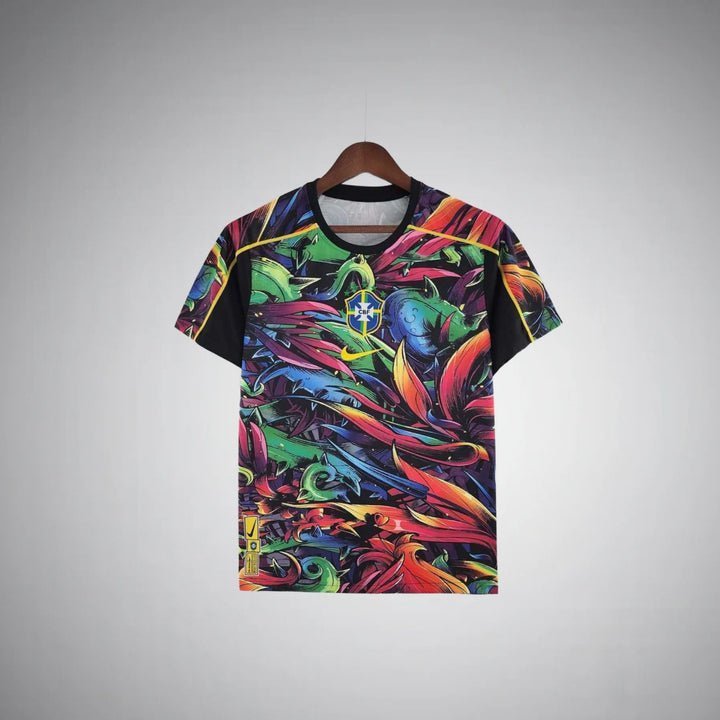 Brazil "Tropical Triumph" Premium Kit from FootballPrestige.shop - Premium Concept kits
