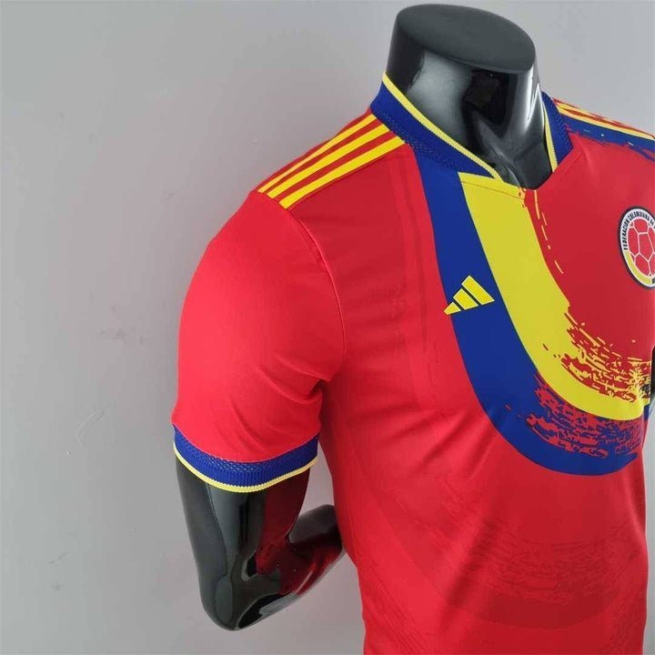 Colombia "Rojo Cascade" Premium Kit from FootballPrestige.shop - Premium Concept kits