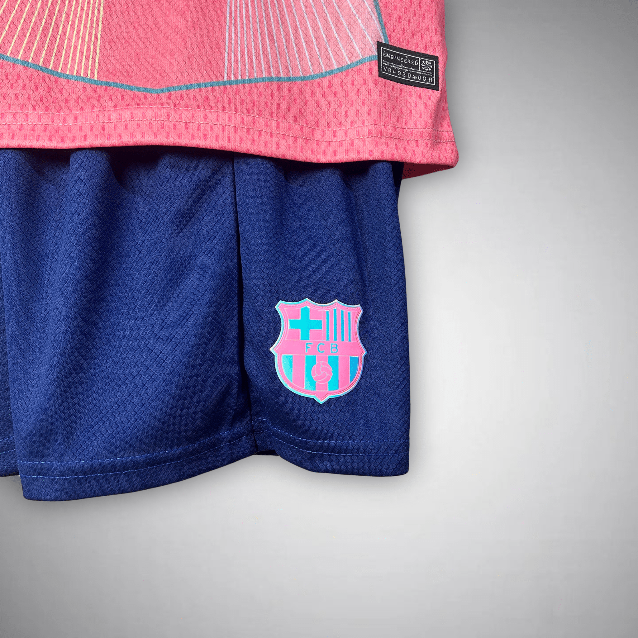 FC Barcelona "Aurora" Premium Kids Size Kit from FootballPrestige.shop - Premium Concept kits
