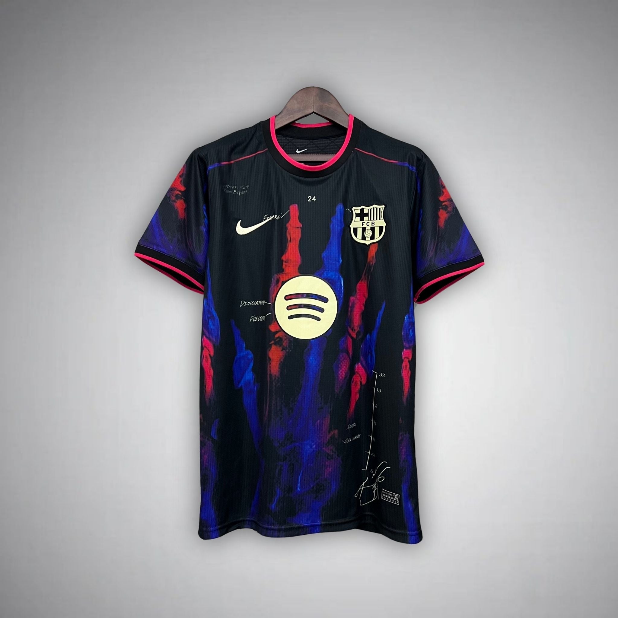 FC Barcelona "Blood and Colors" Premium Kit from FootballPrestige.shop - Premium Concept kits