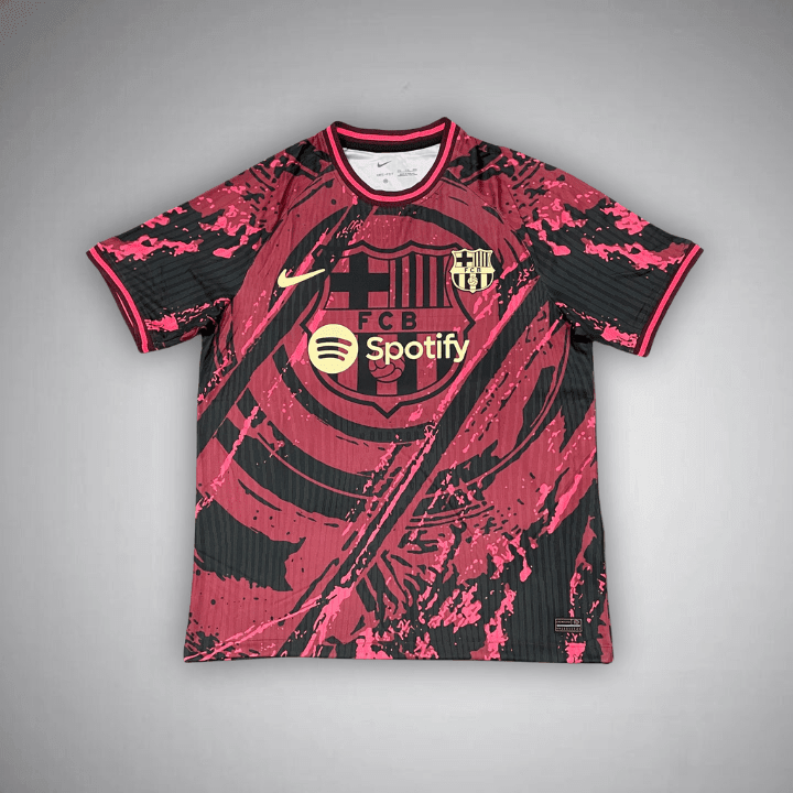 FC Barcelona "Blooded Land" Premium Kit from FootballPrestige.shop - Premium Concept kits