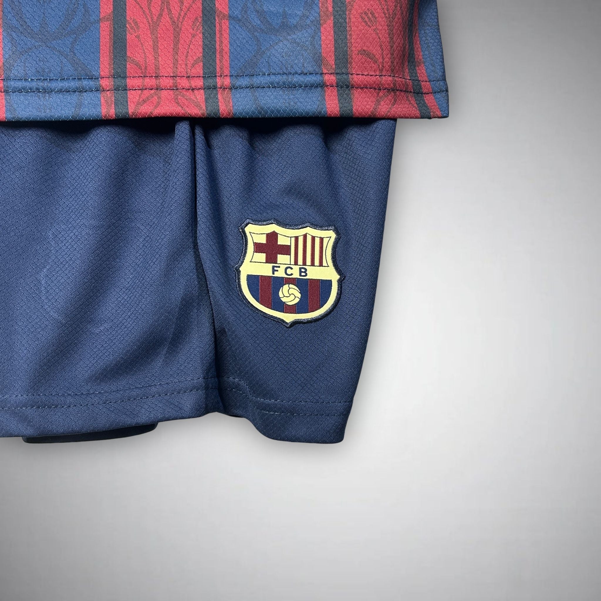 FC Barcelona "Catalan Roots" Premium Kids Size Kit from FootballPrestige.shop - Premium Concept kits