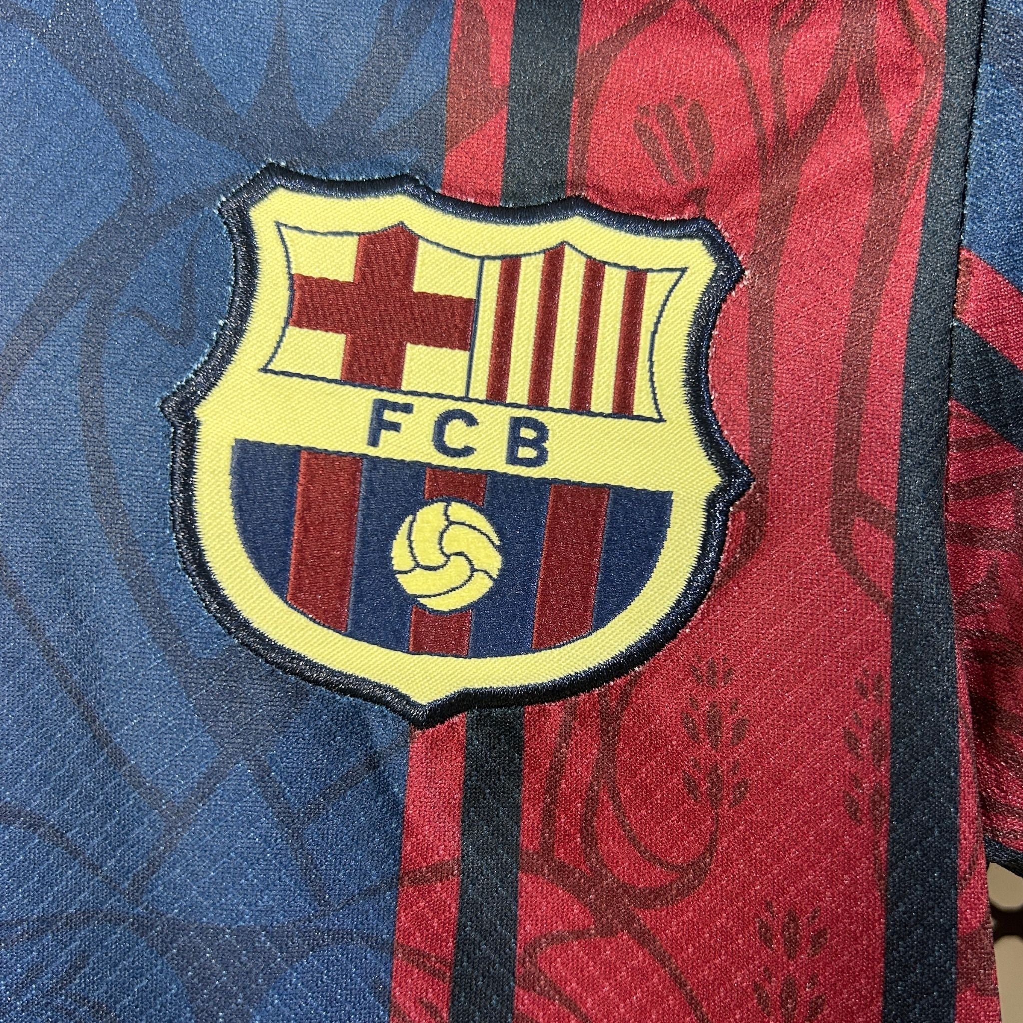 FC Barcelona "Catalan Roots" Premium Kids Size Kit from FootballPrestige.shop - Premium Concept kits