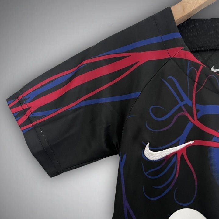 FC Barcelona "Catalan Veins" Kids Size Kit from FootballPrestige.shop - Premium Concept kits