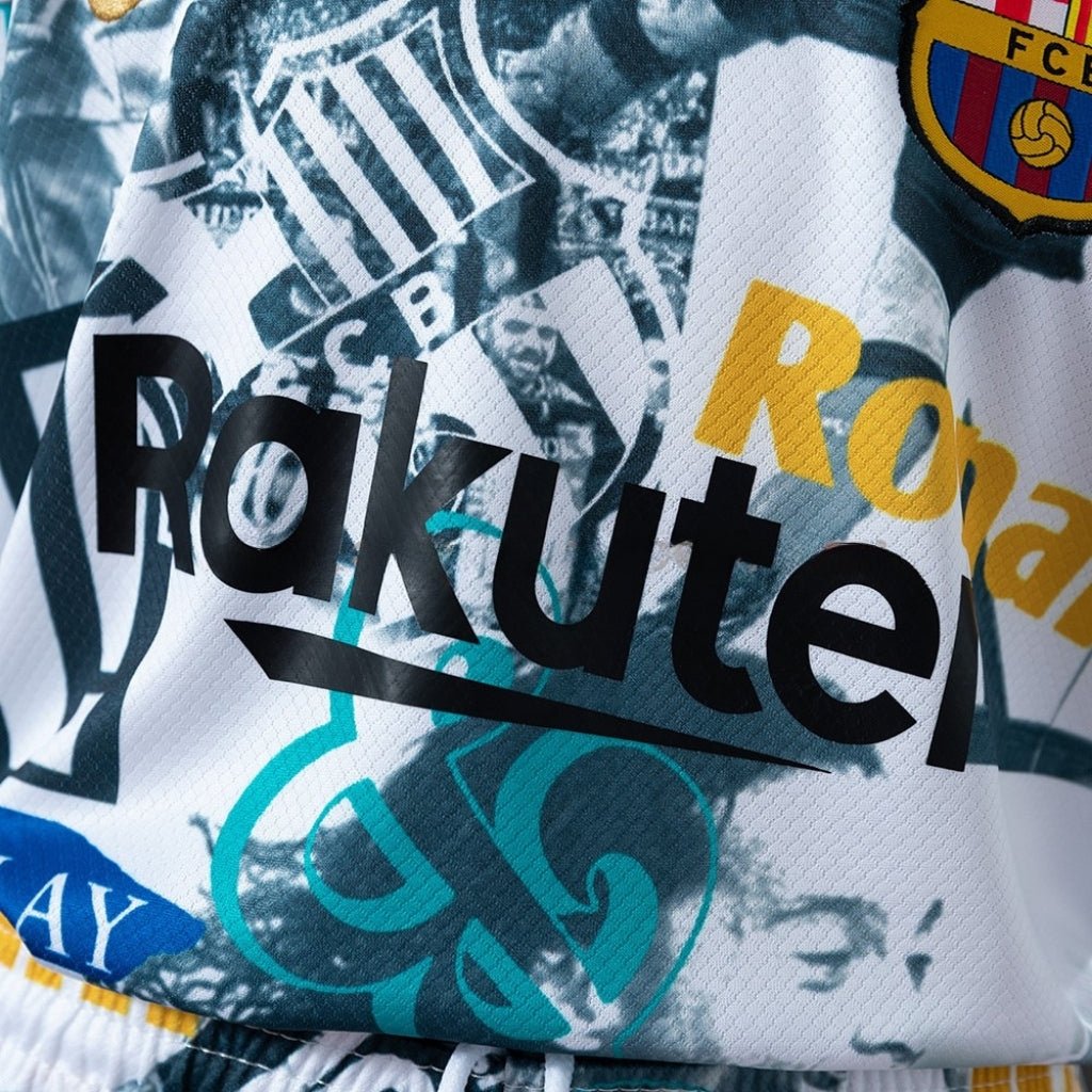 FC Barcelona "Chronicle" Premium Kids Size Kit from FootballPrestige.shop - Premium Concept kits