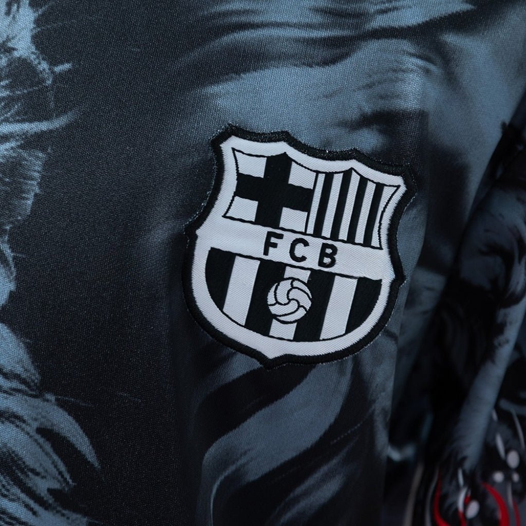 FC Barcelona "Lionheart" Premium Kids Size Kit from FootballPrestige.shop - Premium Concept kits