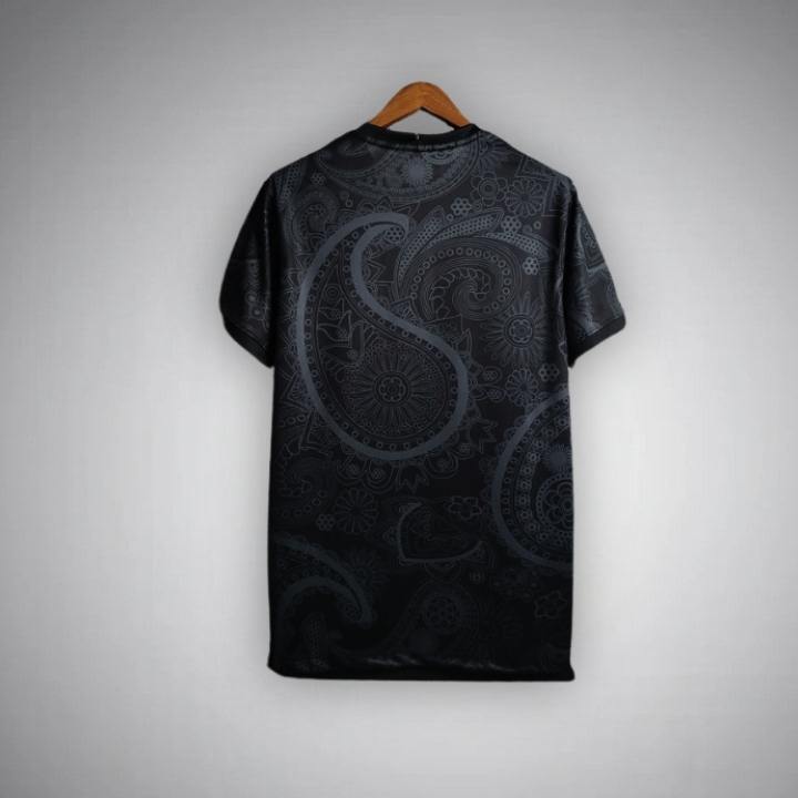 FC Barcelona "Noir Fleur" Premium Kit from FootballPrestige.shop - Premium Concept kits