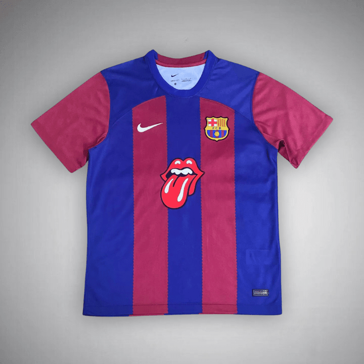 FC Barcelona "Tongue" Premium Kit from FootballPrestige.shop - Premium Concept kits