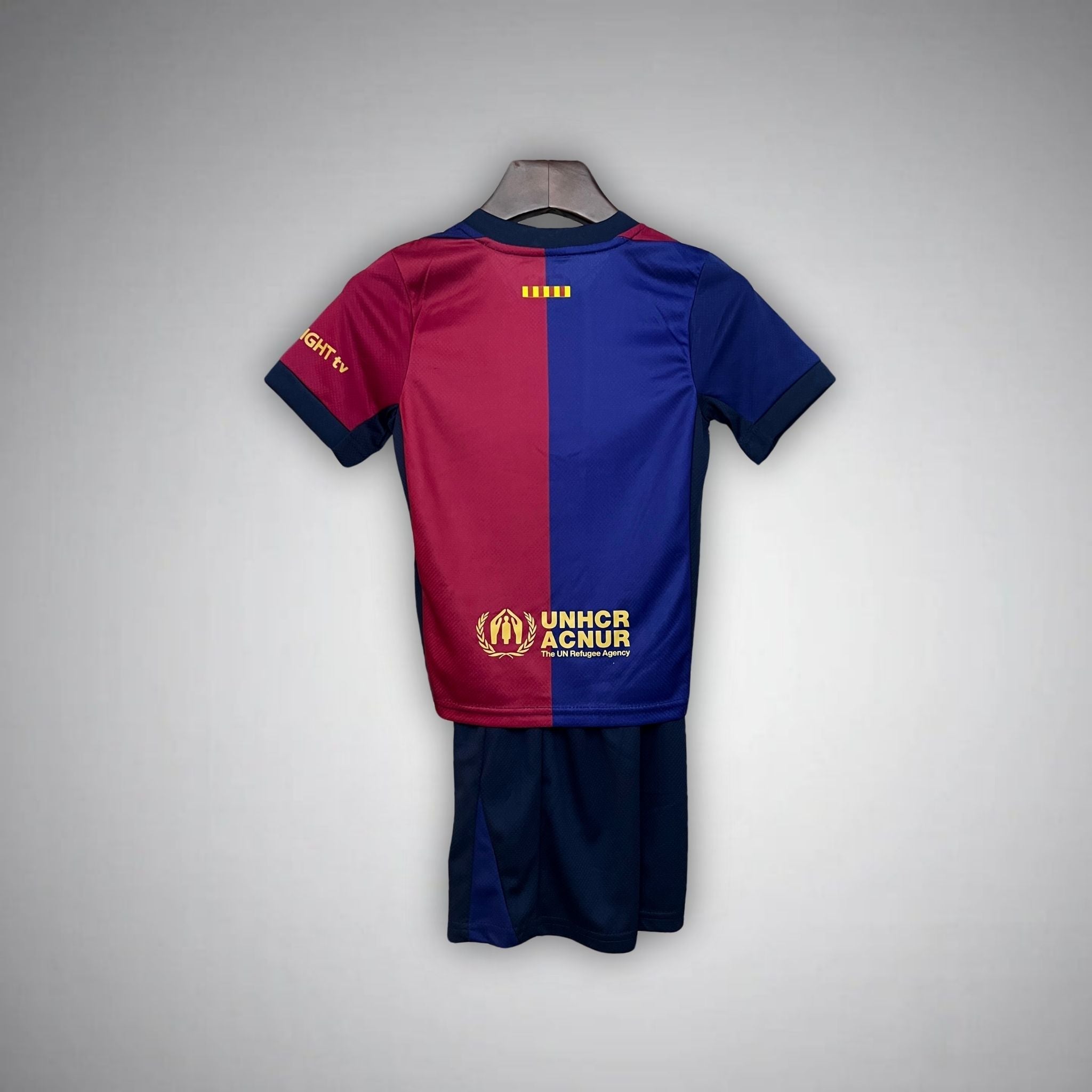 FC Barcelona x Cactus Jack Home Kids Size Kit from FootballPrestige.shop - Premium Concept kits
