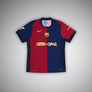 FC Barcelona x Cactus Jack Limited Edition Home Kit from FootballPrestige.shop - Premium Concept kits