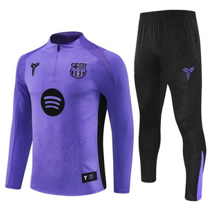 FC Barcelona x Mamba Premium Kids Size Tracksuit from FootballPrestige.shop - Premium Concept kits