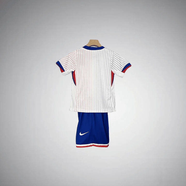 France 2024 Away Kids Size Kit from FootballPrestige.shop - Premium Concept kits