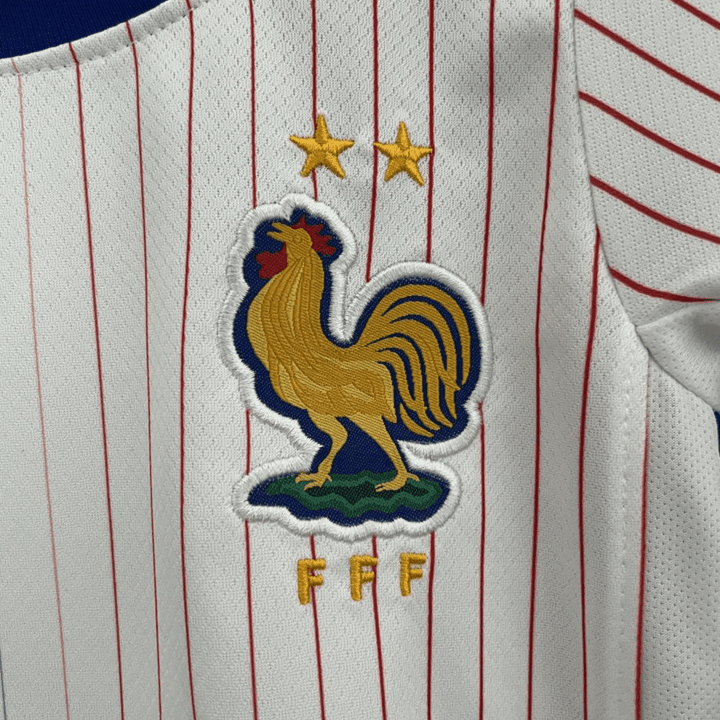 France 2024 Away Kids Size Kit from FootballPrestige.shop - Premium Concept kits
