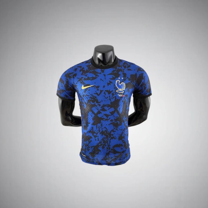 France "Bleu Nuit Éclatant" Premium Kit from FootballPrestige.shop - Premium Concept kits